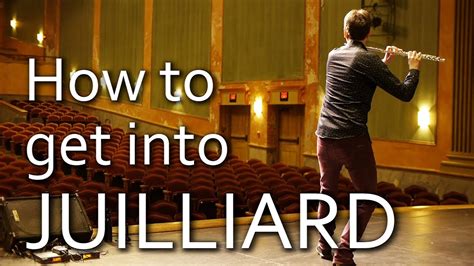 how to get into juilliard for music what's your dream career?